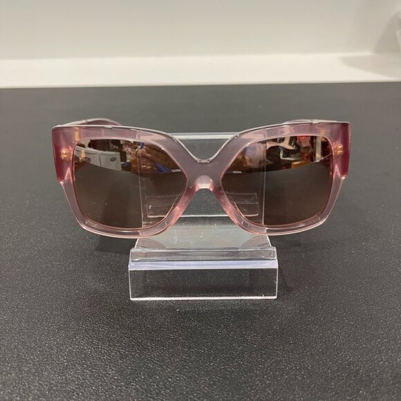 NWT Versace Pink Transparent Sunglasses (JB1330) - Picture 1 of 6
